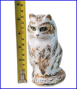 Royal Crown Derby FIFI CAT Paperweight Figurine