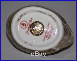 Royal Crown Derby Farmyard Hen Paperweight Box/Certificate/Signed vgc