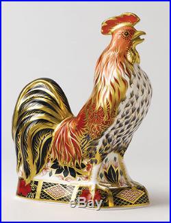 Royal Crown Derby Fighting Cock Paperweight Exclusive to Sinclairs