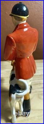 Royal Crown Derby Figurine Huntsman With Dog 1950's Mint