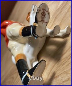 Royal Crown Derby Figurine Huntsman With Dog 1950's Mint