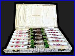 Royal Crown Derby Flatware in Box (12 pieces)