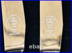 Royal Crown Derby Flatware in Box (12 pieces)