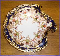 Royal Crown Derby For Tiffany & Co. NY Bone China Shell Bowl 3707 9.5