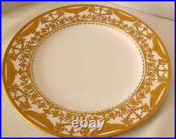 Royal Crown Derby For Tiffany & Co NY Encrusted 9 Plate (B) Ca 1912