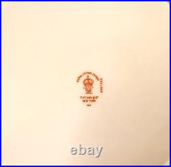 Royal Crown Derby For Tiffany & Co NY Encrusted 9 Plate (B) Ca 1912