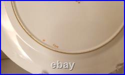 Royal Crown Derby For Tiffany & Co NY Encrusted 9 Plate (B) Ca 1912