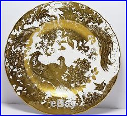 Royal Crown Derby GOLD AVES 8 1/2 Salad Plate Old Mark Gold Rim