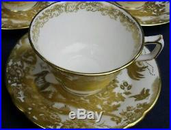 Royal Crown Derby GOLD AVES A1235 tea cup & saucer up to 9 available