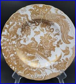 Royal Crown Derby GOLD AVES Dinner Plate MINT