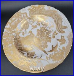 Royal Crown Derby GOLD AVES Dinner Plate MINT