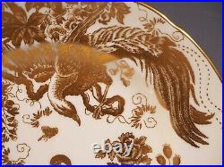 Royal Crown Derby GOLD AVES GOLD RIM Luncheon Salad Plate RARE