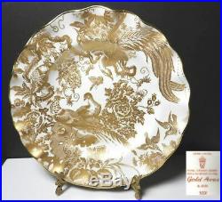 Royal Crown Derby GOLD AVES Sheffield Dessert Plate(s), 1st Quality, MINT