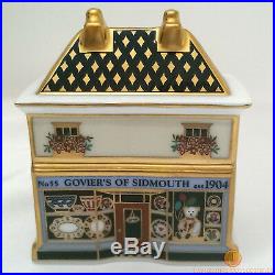 Royal Crown Derby GOVIER'S CHINA SHOP GOLD BACKSTAMP Ltd Edition Paperweight