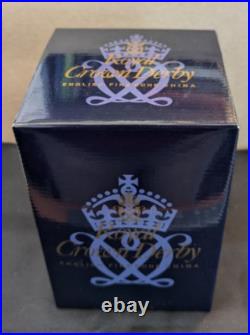 Royal Crown Derby GREEN WOODPECKER Paperweight w Gold Stopper & Original Box