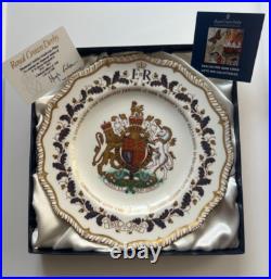 Royal Crown Derby Gadroon Plate Diamond Jubilee Ltd Edition New in Box