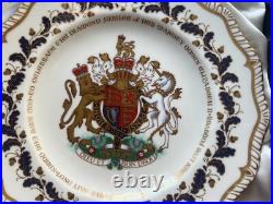 Royal Crown Derby Gadroon Plate Diamond Jubilee Ltd Edition New in Box