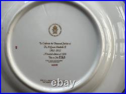 Royal Crown Derby Gadroon Plate Diamond Jubilee Ltd Edition New in Box