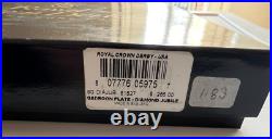 Royal Crown Derby Gadroon Plate Diamond Jubilee Ltd Edition New in Box