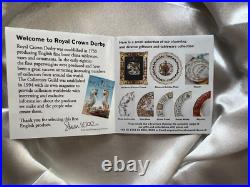 Royal Crown Derby Gadroon Plate Diamond Jubilee Ltd Edition New in Box