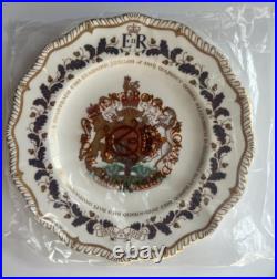Royal Crown Derby Gadroon Plate Diamond Jubilee Ltd Edition New in Box
