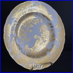 Royal Crown Derby Gold Aves A1235 8.5 Salad Plate English Bone China 22K #5