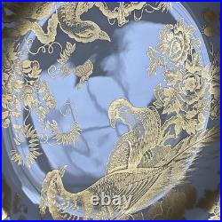 Royal Crown Derby Gold Aves A1235 8.5 Salad Plate English Bone China 22K #5