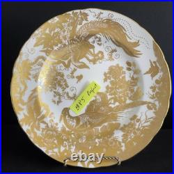 Royal Crown Derby Gold Aves A1235 8.5 Salad Plate English Bone China 22K #5