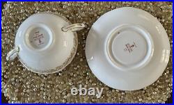 Royal Crown Derby Gold Aves Cream Soup & Saucer