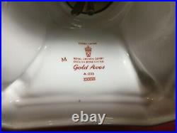 Royal Crown Derby Gold Aves Dolphin Bowl