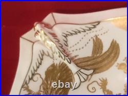 Royal Crown Derby Gold Aves Dolphin Bowl