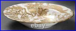 Royal Crown Derby Gold Aves Rimmed Soup Bowl 543425