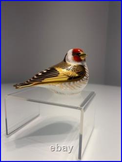Royal Crown Derby GoldFinch