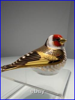 Royal Crown Derby GoldFinch