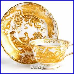 Royal Crown Derby Golden Aves Set of 6 place settings