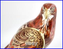 Royal Crown Derby Golden Eagle Limited Edition Bird Paperweight New'1st