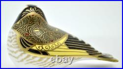 Royal Crown Derby Goldfinch Bird Paperweight New 1st Quality