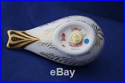 Royal Crown Derby Goldfinch Paperweight MMXVI New / Boxed