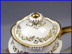 Royal Crown Derby Green DERBY PANEL Coffee Tea Pot England