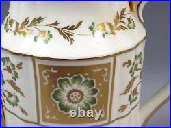 Royal Crown Derby Green DERBY PANEL Coffee Tea Pot England