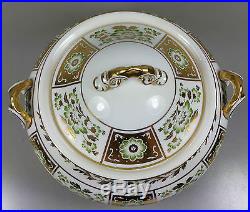 Royal Crown Derby Green Derby Panel A1237 Covered Vegetable Dish/tureen(perfect)