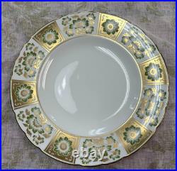Royal Crown Derby Green Derby Panel Dinner Plate NEW! 10.5D