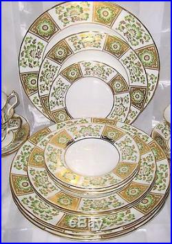 Royal Crown Derby Green Derby Panel Place Settings (20pcs)