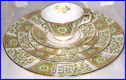 Royal Crown Derby Green Derby Panel Place Settings (20pcs)