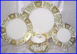 Royal Crown Derby Green Derby Panel Place Settings (20pcs)