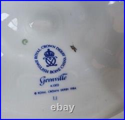 Royal Crown Derby Greenville Tea Pot Pre Owned