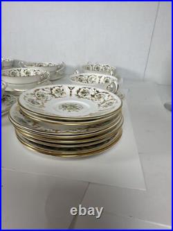 Royal Crown Derby Grosvenor A1255 fine china cup and saucers 24 pieces