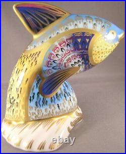 Royal Crown Derby Guppy Figurine Paperweight (5 In.) 2005 Ltd. Ed. England