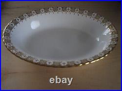 Royal Crown Derby HERALDIC Gold 10 Oval Serving Bowl (s)