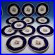 Royal-Crown-Derby-HP-Signed-E-Ellis-12-Cobalt-Blue-Floral-Cabinet-Plates-01-iz